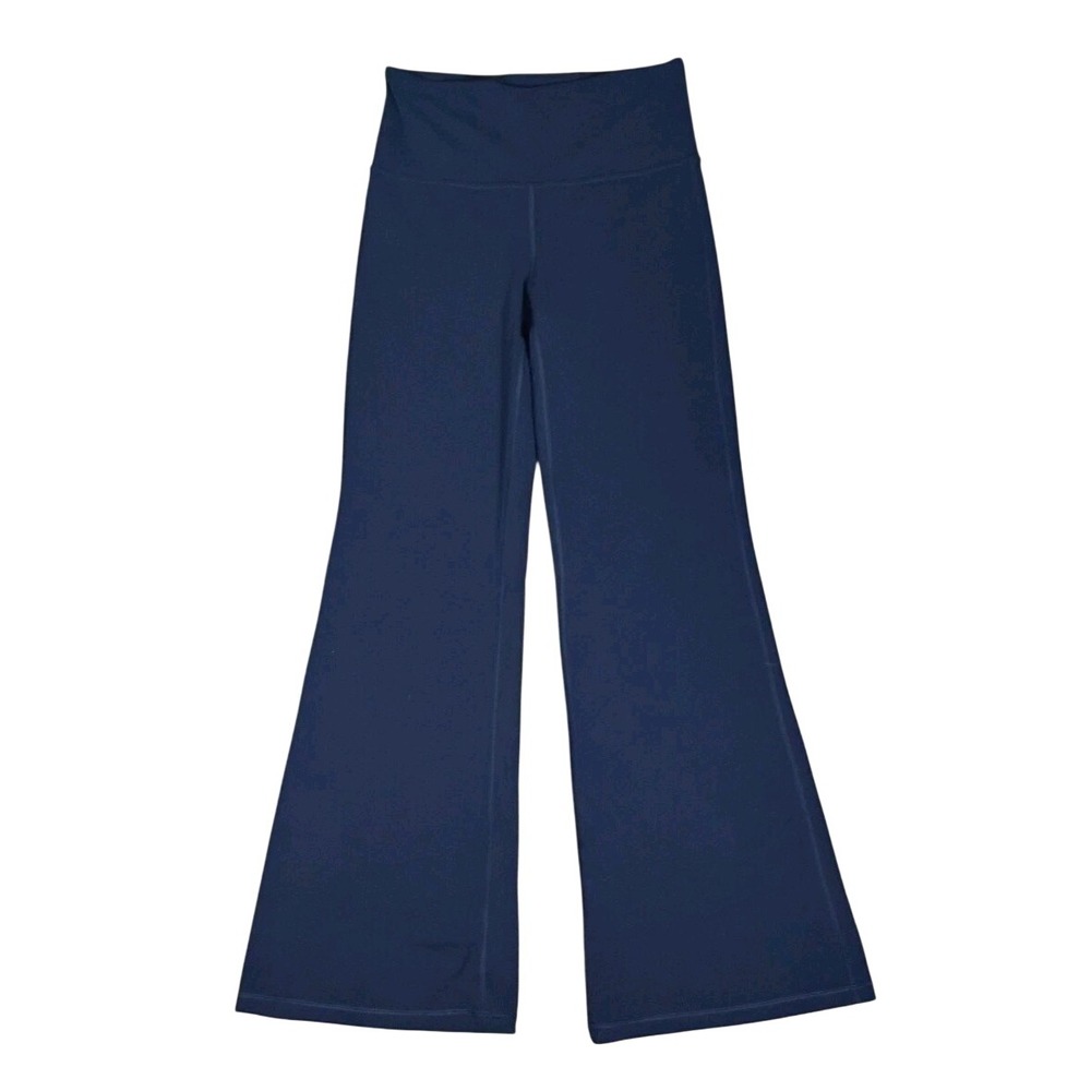 Athleta Women's Blue Elation Flair Pants Size S Petites Mid Rise